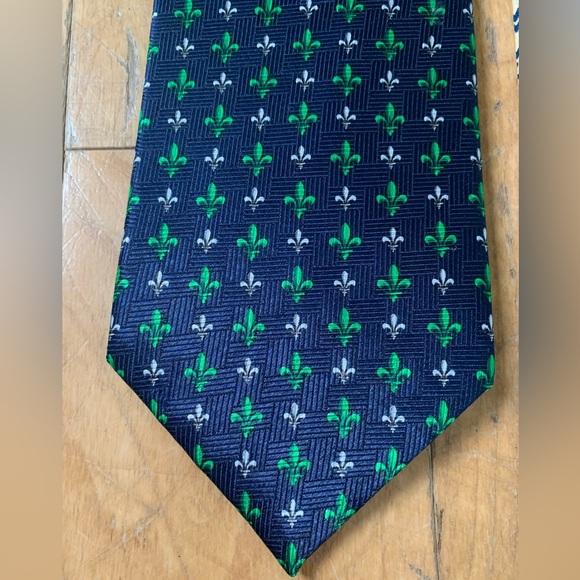 Set of (2) 100% silk mens ties, merge left & Pura Seta - Picture 3 of 5